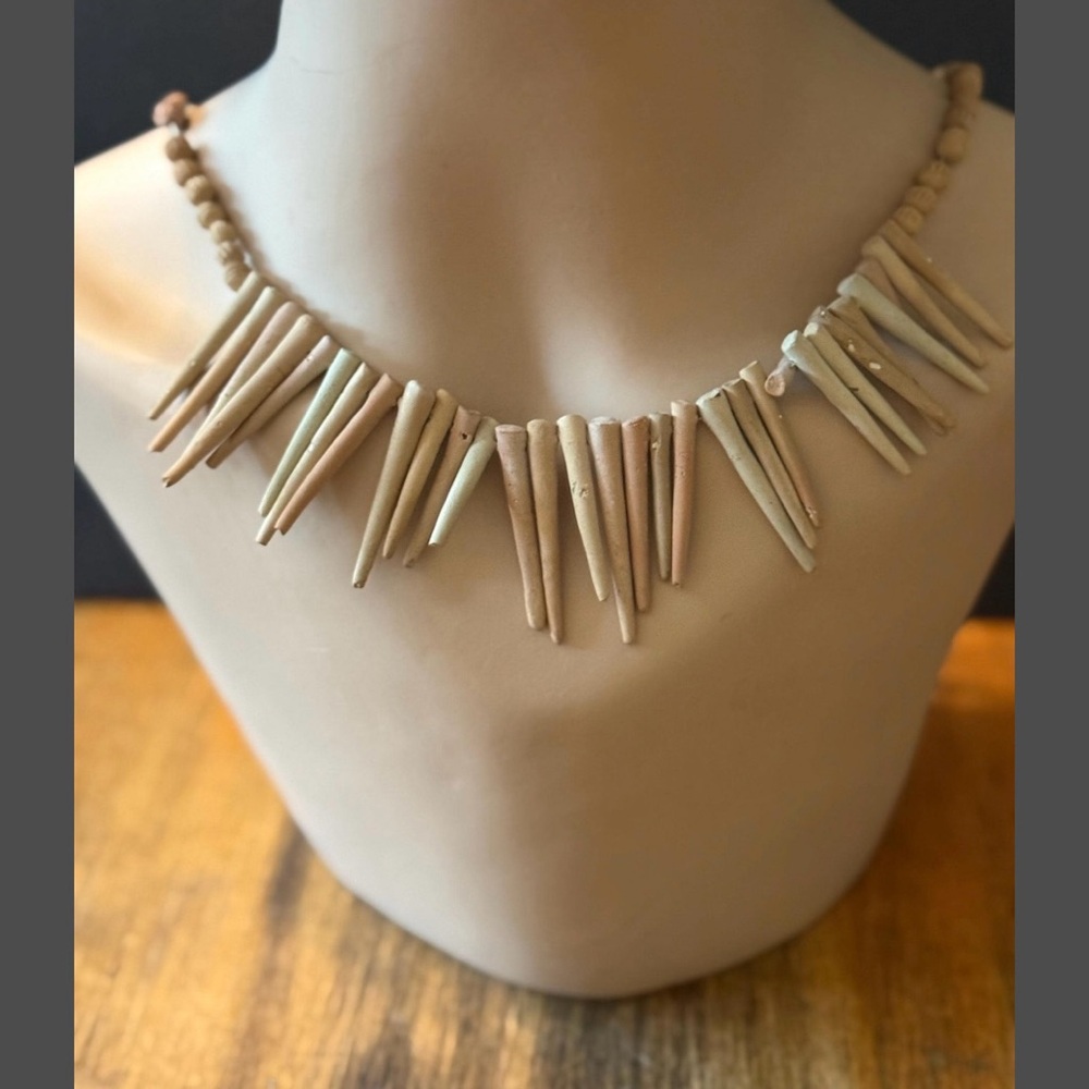 Vintage Tribal Seashell Shell Necklace Australian Handcrafted Beach